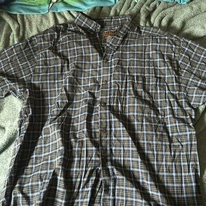 Men’s Walnut Creek 2XL Blue Button Up Shirt